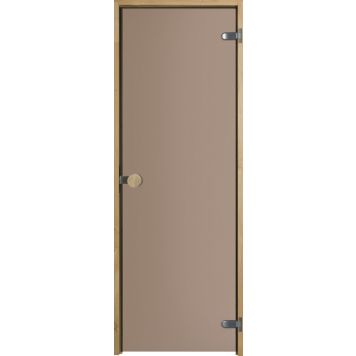 Saunan lasiovi Swedoor Pronssi 81 Leppäkarmi