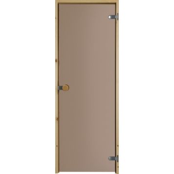 Saunan lasiovi Swedoor Pronssi 81 Mäntykarmi