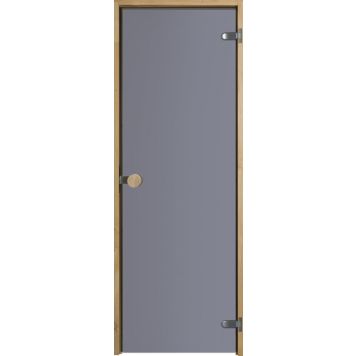 Saunan lasiovi Swedoor Harmaa 83 Leppäkarmi