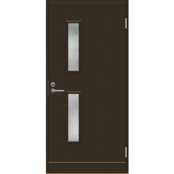 Ulko-ovi Swedoor Basic B0028 Tummanruskea