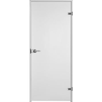 Lasiovi Swedoor Bath Satiini+ 9 x 21 Valkoinen Lukittava