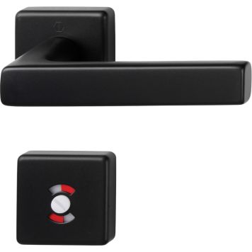 Väliovenpainike Swedoor Dallas Musta WC-vääntönuppilla