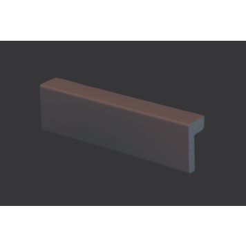 Reunalista 21 x 42 / 13 x 2700 mm mänty valkoinen