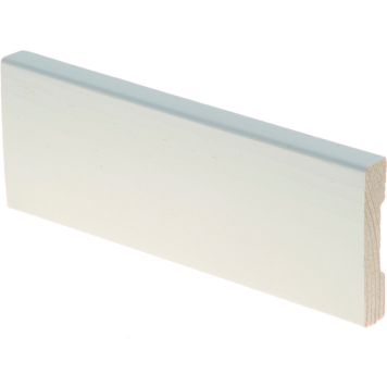 Peitelista 12 x 58 x 2700 mm mänty sormijatkettu valkoinen