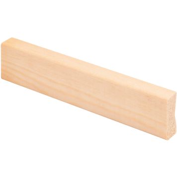 Peitelista Maler 12 x 32 x 2700 mm mänty puuvalmis