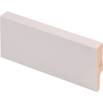 Jalkalista Maler 12 x 58 x 2700 mm Mänty Sormijatkettu Valkoinen