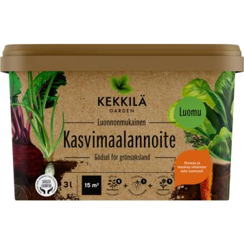 Kasvimaalannoite Kekkilä luonnonmukainen 3 l