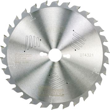 Pyörösahanterä DeWalt Extreme DT4321 250 x 30 mm 30T