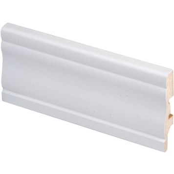 Jalkalista Maler Kuru 12 x 58 x 2750 mm MDF Valkoinen