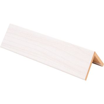 Taitelista Maler 30 x 30 x 2750 mm MDF hopeasaarni