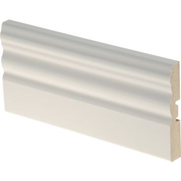 Peitelista Maler Uurre 12 x 70 x 2200 mm MDF valkoinen