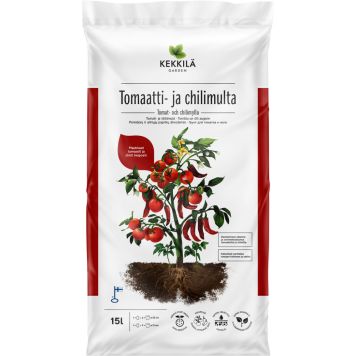 Tomaatti- ja chilimulta Kekkilä 15 l