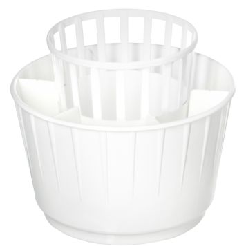 Aterinteline Orthex Pyöreä Valkoinen