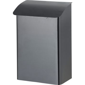 Postilaatikko Orthex Metalli Lukittava Musta