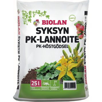 Syksyn PK-Lannoite Biolan 25 l