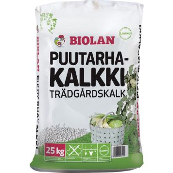 Puutarhakalkki Biolan 25 kg