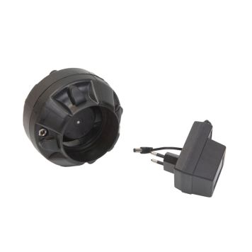 Poistoilmapuhallin Biolan musta