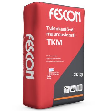 Tulenkestävä Muurauslaasti Fescon TKM 20 kg