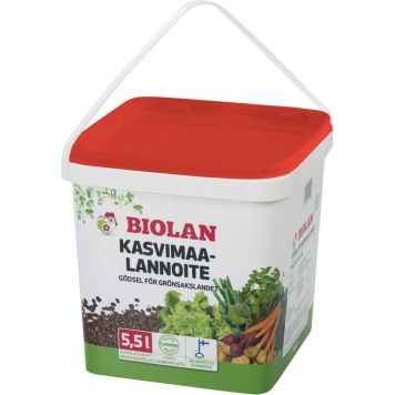 Kasvimaalannoite Biolan 5,5 l