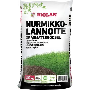 Nurmikkolannoite Biolan 10 kg