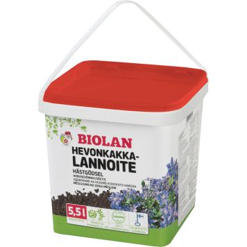 Hevonkakkalannoite Biolan 5,5 l