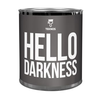 Miniväripurkki Teknos Colour Sample 0,125 l Hello Darkness