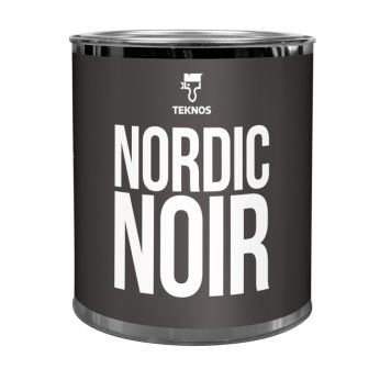 Miniväripurkki Teknos Colour Sample 0,125 l Nordic Noir