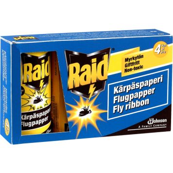 KÄRPÄSPAPERI RAID 4 KPL