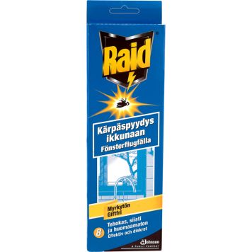 Kärpäspyydys Raid ikkunaan 8 kpl