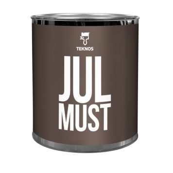 Miniväripurkki Teknos Colour Sample 0,125 l Julmust