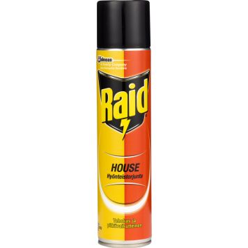 HYÖNTEISAEROSOLI RAID HOUSE 300 ML