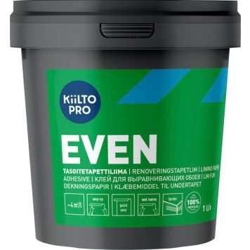 Tasoitetapettiliima Kiilto Pro Even 1 l
