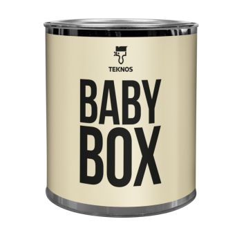Miniväripurkki Teknos Colour Sample 0,125 l Baby Box