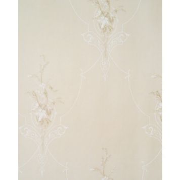 Kuitutapetti Sandudd Isoäidin Aikaan Valkoinen/beige Ornamentti