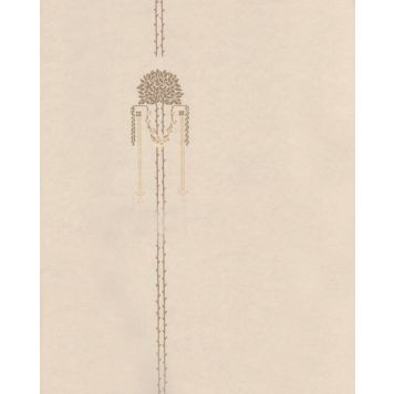 Kuitutapetti Sandudd Isoäidin Aikaan Beige/kulta