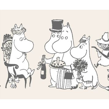 Boordi Sandudd Muumihahmot 10 m x 10,8 cm Keltainen