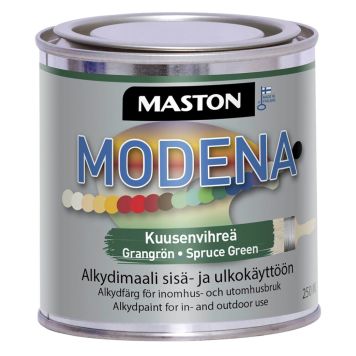 Alkydimaali Maston Modena Vihreä 250 ml