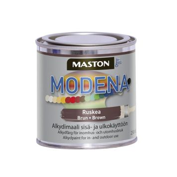 Alkydimaali Maston Modena Ruskea 250 ml