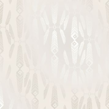 Kuitutapetti Ivana Helsinki Indian Summer Valko/hopea