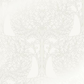 Kuitutapetti Sandudd Rolleri 11 Hohtava Ornamentti Valkoinen