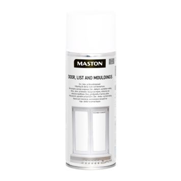 Spraymaali Maston 400 ml Listavalkoinen