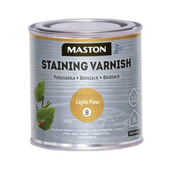 Petsilakka Maston Vaalea Mänty 250 ml
