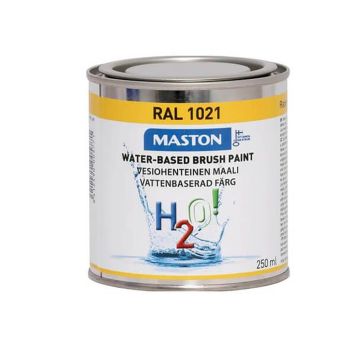 Maali Maston H2O! Rypsinkeltainen 250 ml