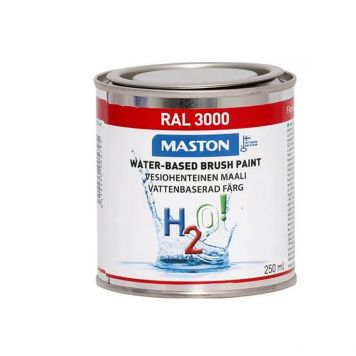 Maali Maston H2O! Tulenpunainen 250 ml