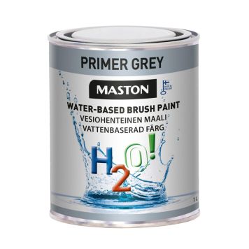 Pohjamaali Maston H2O! Harmaa 250 ml