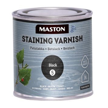 Petsilakka Maston musta 250 ml