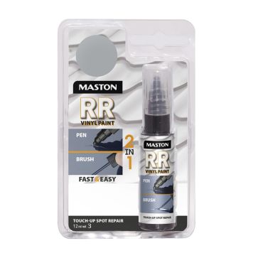 Maalikynä Maston RR Touch-up 2in1 12 ml Vaaleanharmaa
