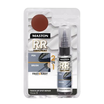 Maalikynä Maston RR Touch-up 2in1 12 ml Punainen