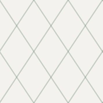 Kuitutapetti Belle Vaalea/vihreä kuvio