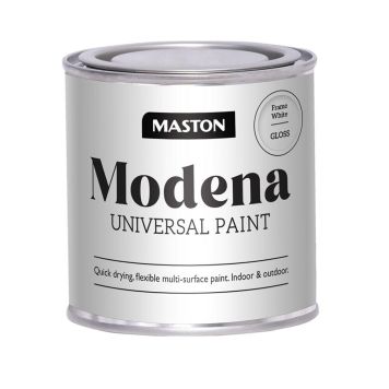 Modena Maston alkydimaali 250 ml Listavalkoinen